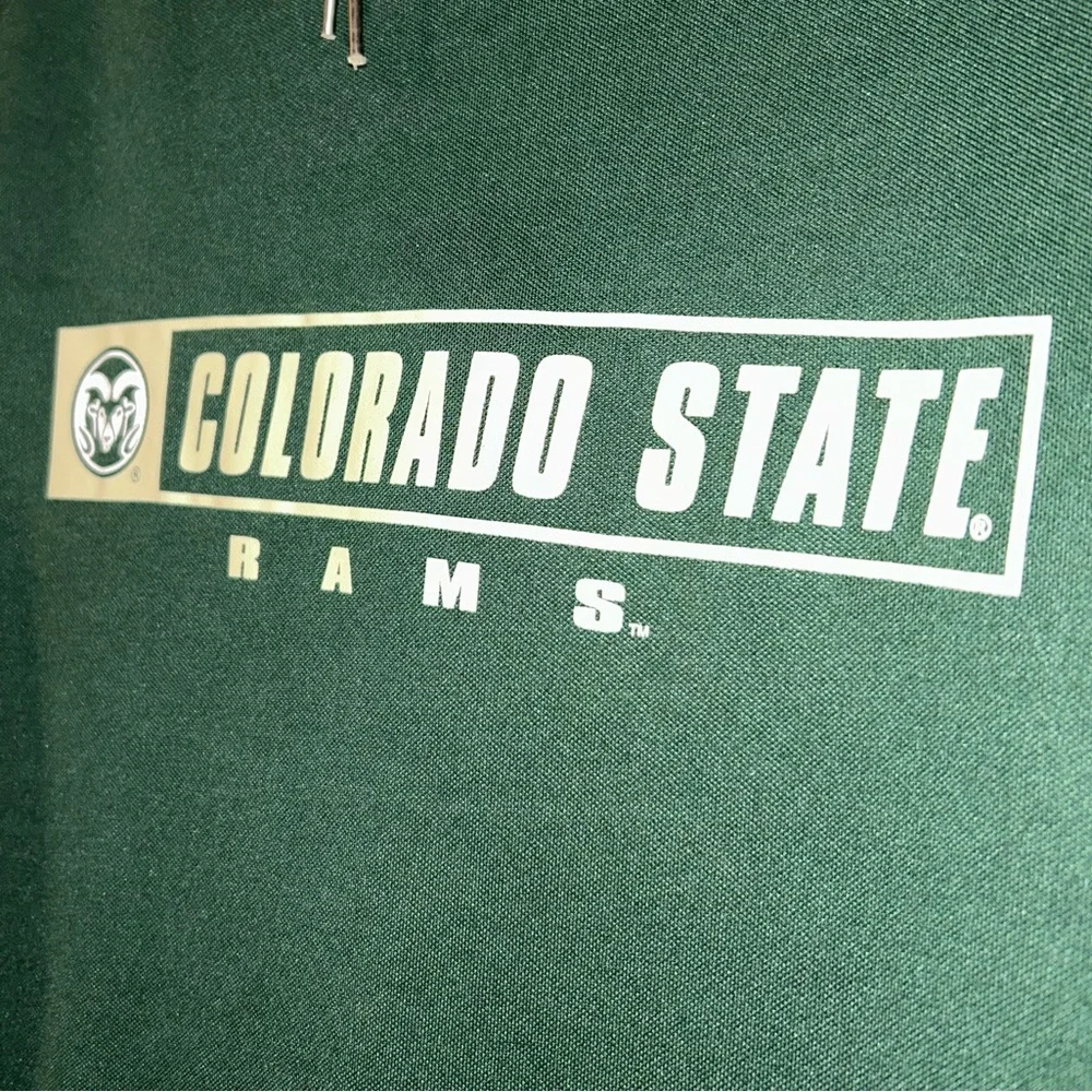 🐏🏈 Colorado State University Rams Marquee Polyester Hoodie 🏀🐏